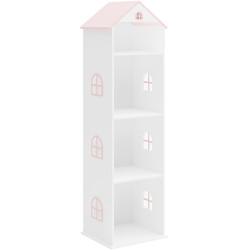 Etajera Tempo Kondela Maison Typ 2 (White/Pink) Thumb