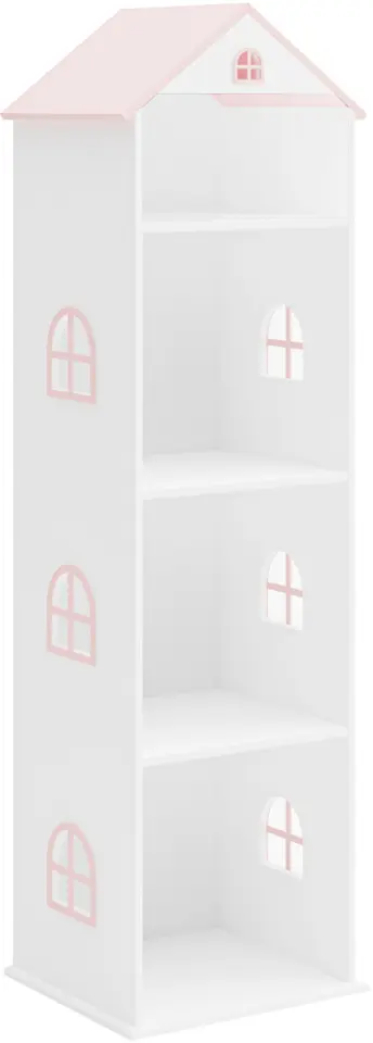 Etajera Tempo Kondela Maison Typ 2 (White/Pink) - 3