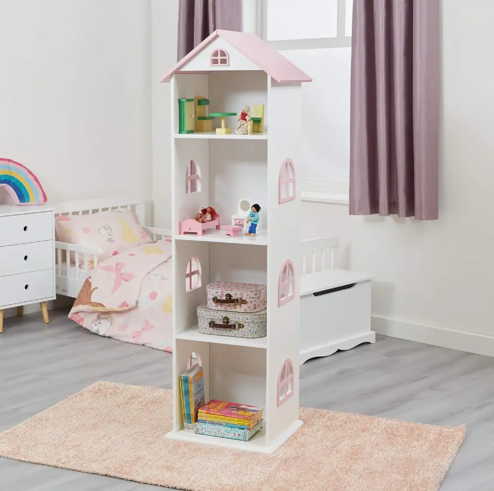 Etajera Tempo Kondela Maison Typ 2 (White/Pink)