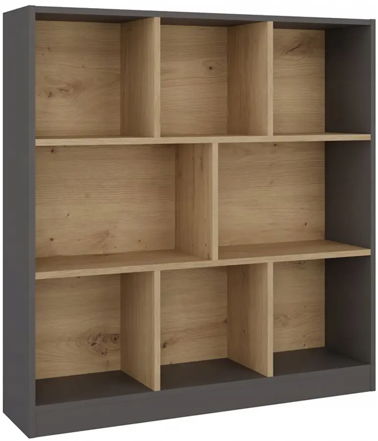 Etajera TopEshop Fiesta 8P (Anthracite/Artisan Oak) - 3