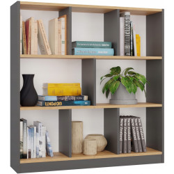 Etajera TopEshop Fiesta 8P (Anthracite/Artisan Oak) Thumb