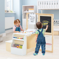 Стол-мольберт Costway TM10078WH (White) Thumb
