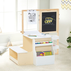Стол-мольберт Costway TM10078WH (White)