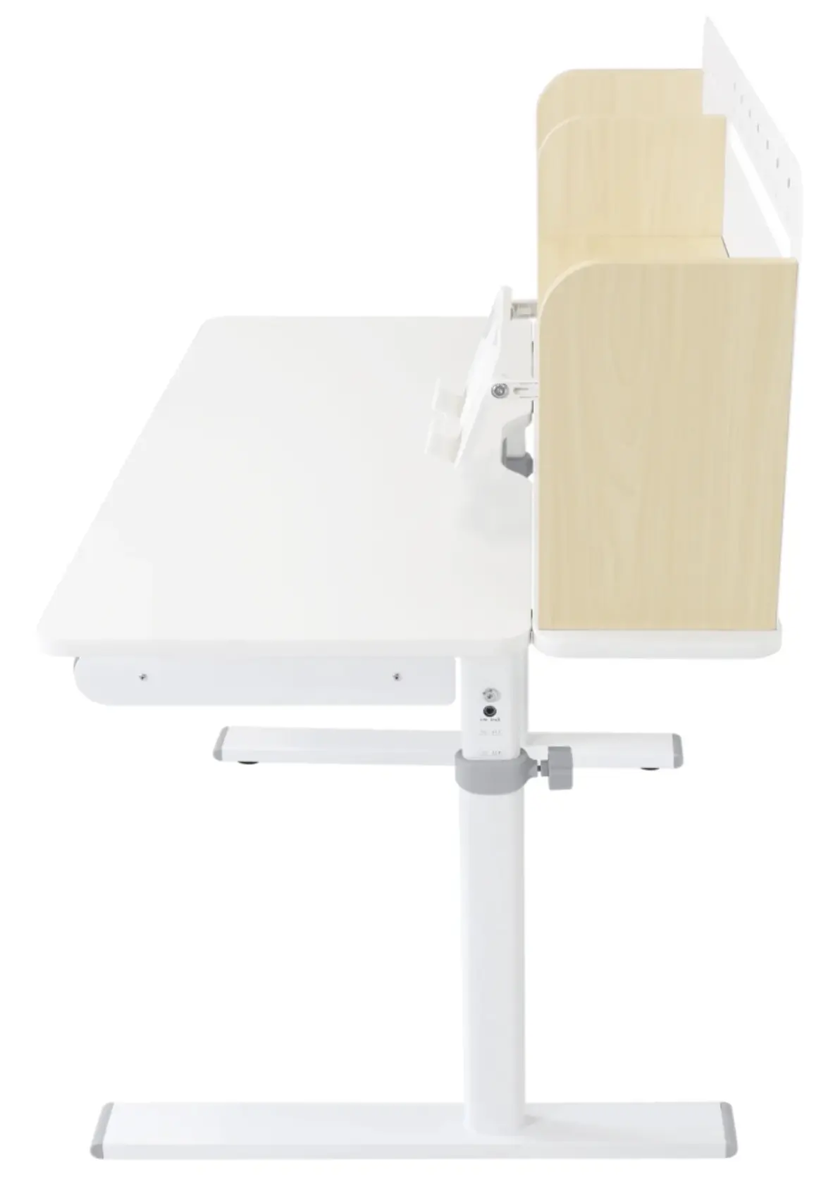 Парта Tempo Kondela Adan (Natural/White) - 9