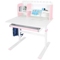Banca Tempo Kondela Adan (Pink/White) Thumb