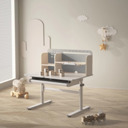 Banca Tempo Kondela Odin (Grey/White)