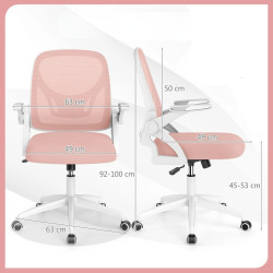 Кресло Costway CB10935PI (Pink) Thumb