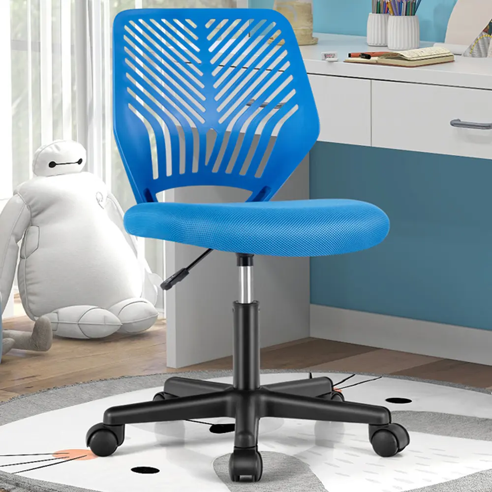 Fotoliu pentru copii Costway CB10620GR (Blue)