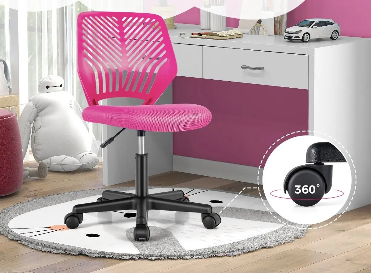 Fotoliu pentru copii Costway CB10620PI (Pink)