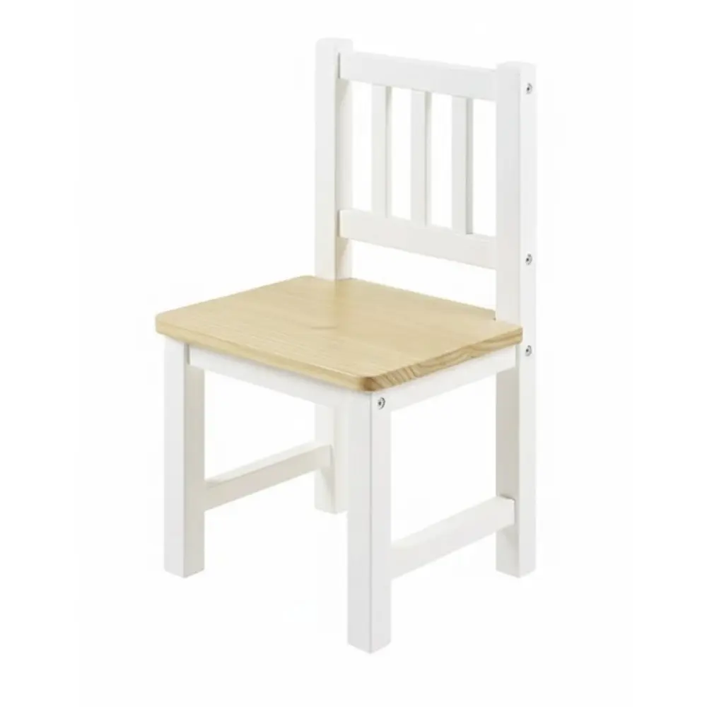 Scaun pentru copii Eucalyptus Karol (White/Natural)