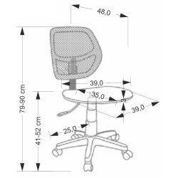 Fotoliu Halmar Bingo (Black) Thumb