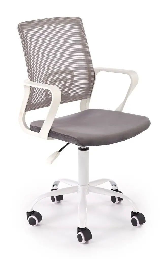 Fotoliu Halmar Frodo (Light Grey/White)