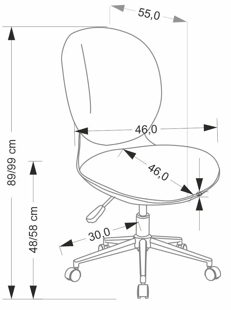 Fotoliu Halmar Orion 2 (White/Light Grey)