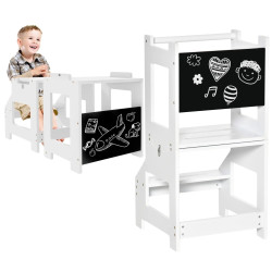 Башня Монтессори 2в1 Homcom 312-052 (White) Thumb
