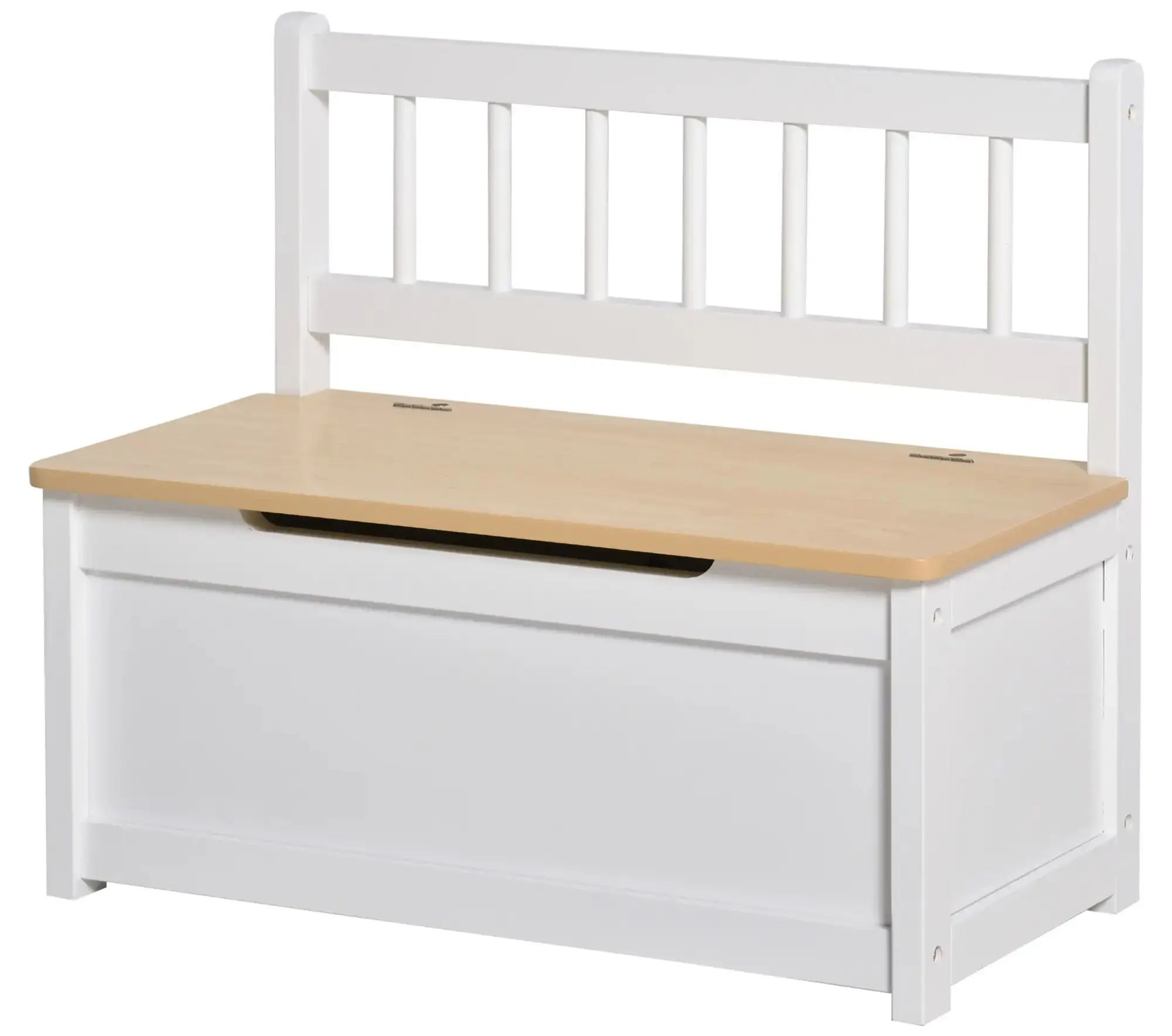 Banca pentru copii Homcom 311-034 (White/Natural) - 3