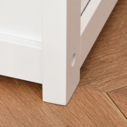 Banca pentru copii Homcom 311-034 (White/Natural) Thumb