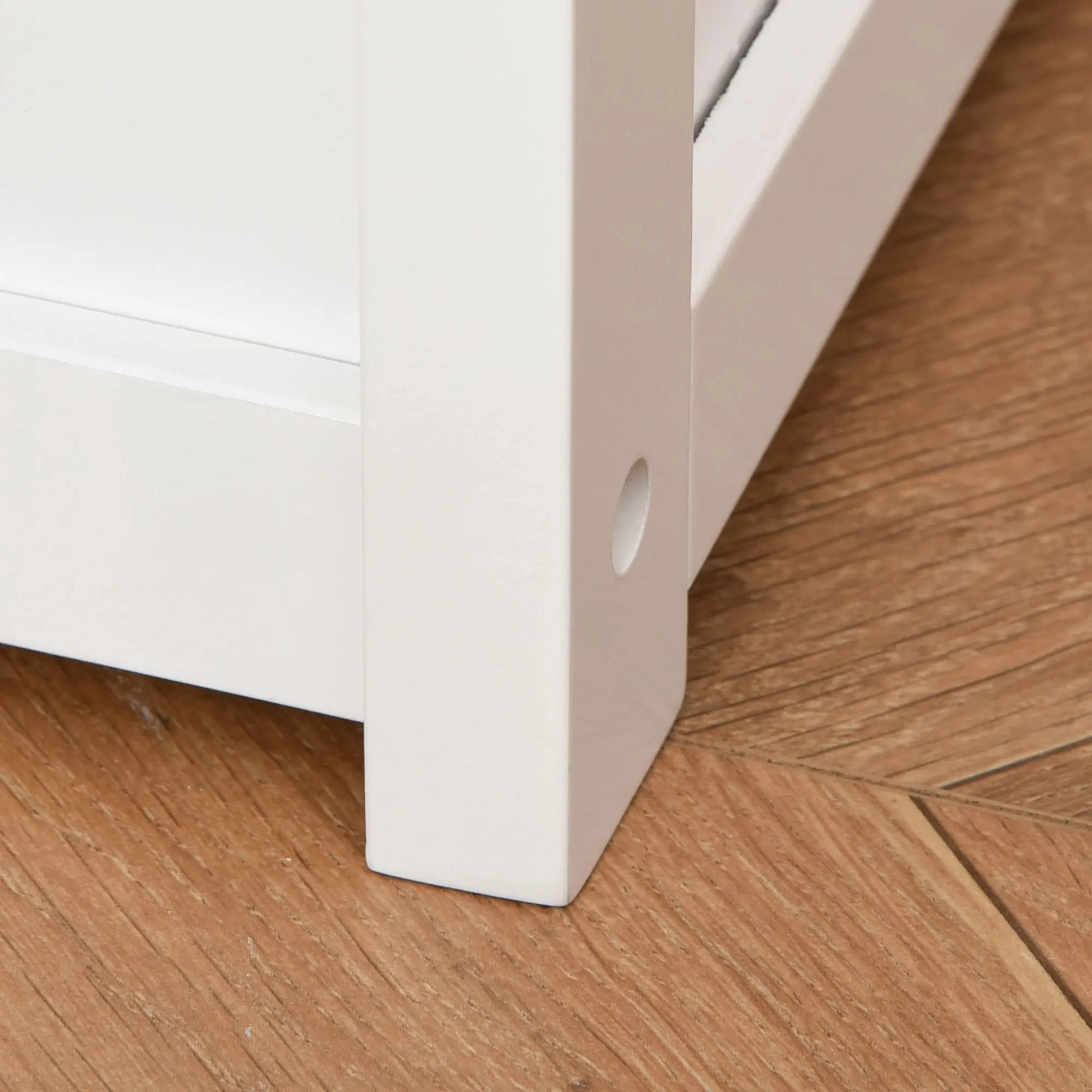 Banca pentru copii Homcom 311-034 (White/Natural) - 7