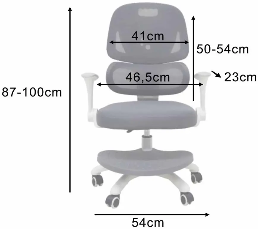 Fotoliu Ikonka KX2570_1 (Grey) - 8