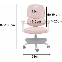 Fotoliu Ikonka KX2570_1 (Pink) Thumb