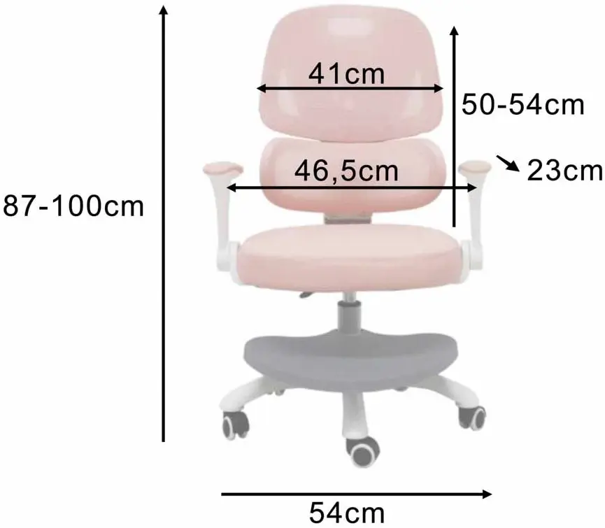 Fotoliu Ikonka KX2570_1 (Pink) - 9