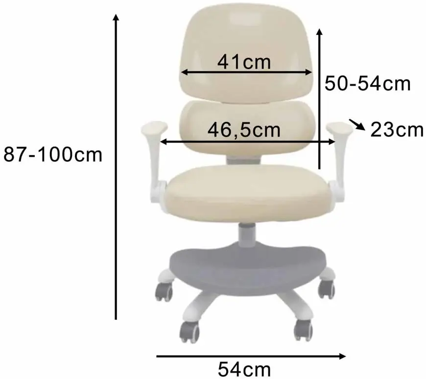 Fotoliu Ikonka KX2570_2 (Beige) - 8