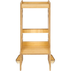 Детский табурет-стремянка 2в1 Lionelo Cass (Natural) Thumb