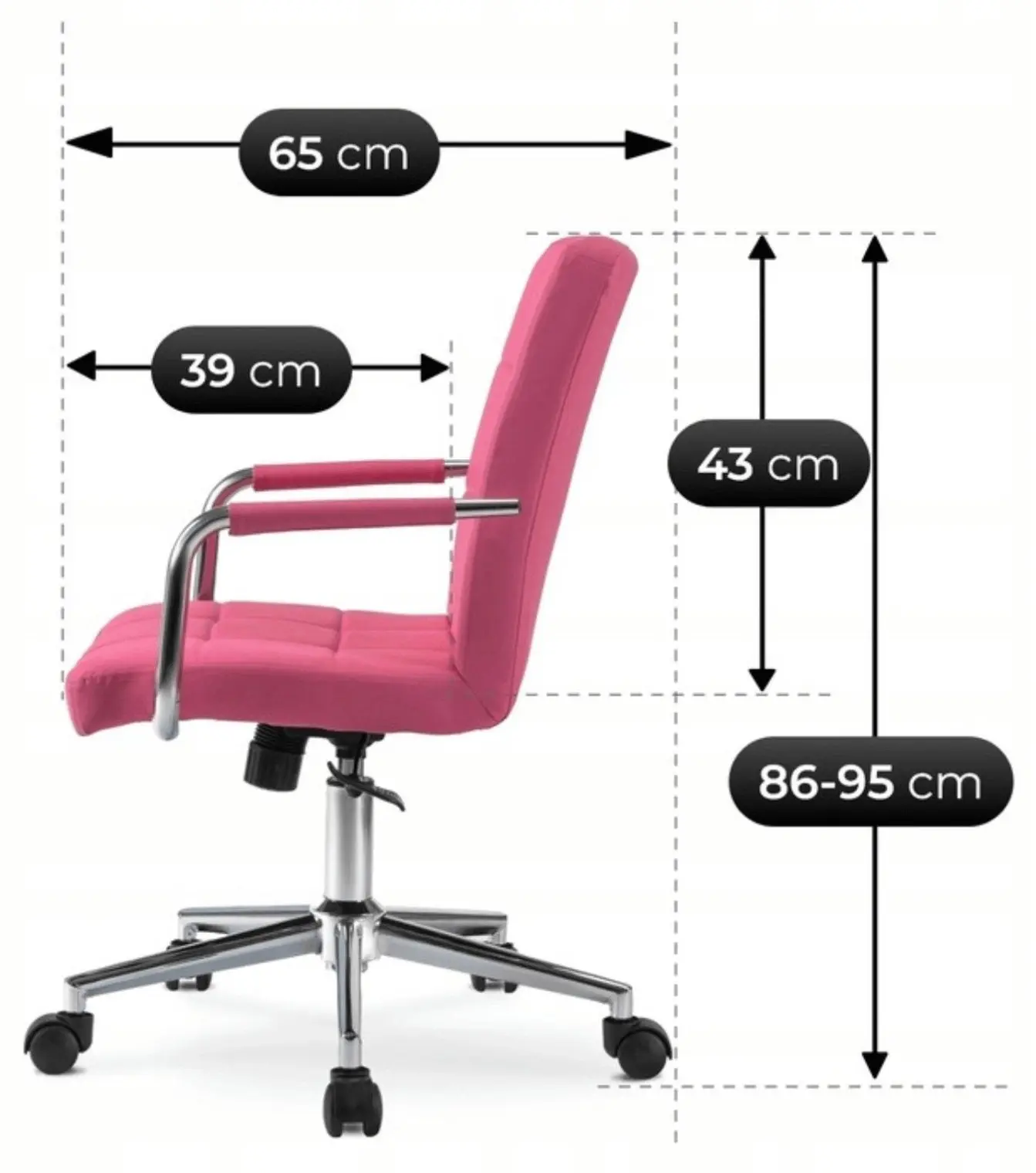 Fotoliu Mebel Elite Astro ECO (Pink)