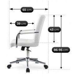 Fotoliu Mebel Elite Astro ECO (White) Thumb