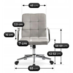 Fotoliu Mebel Elite Astro (Grey) Thumb