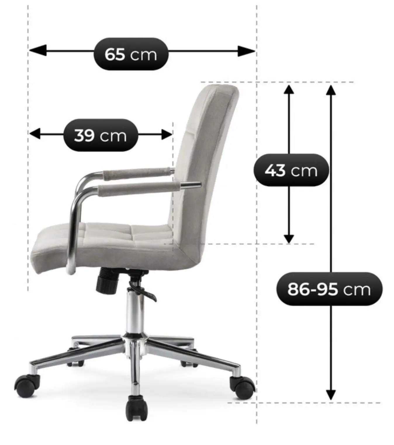Fotoliu Mebel Elite Astro (Grey)