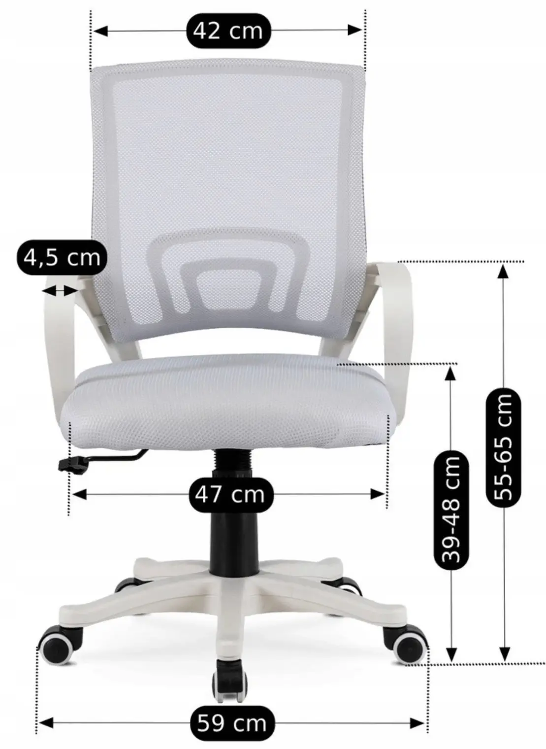 Fotoliu Mebel Elite Nate (Grey)