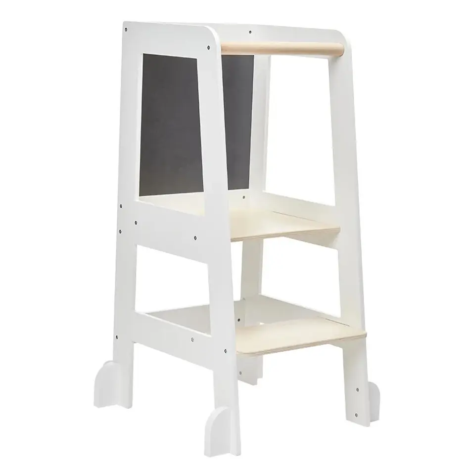 Башня Монтессори 2в1 Premaman Premissori Learning Tower (White) - 3
