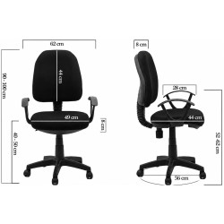 Кресло Prestige Chairs OFF 326 (Black) Thumb