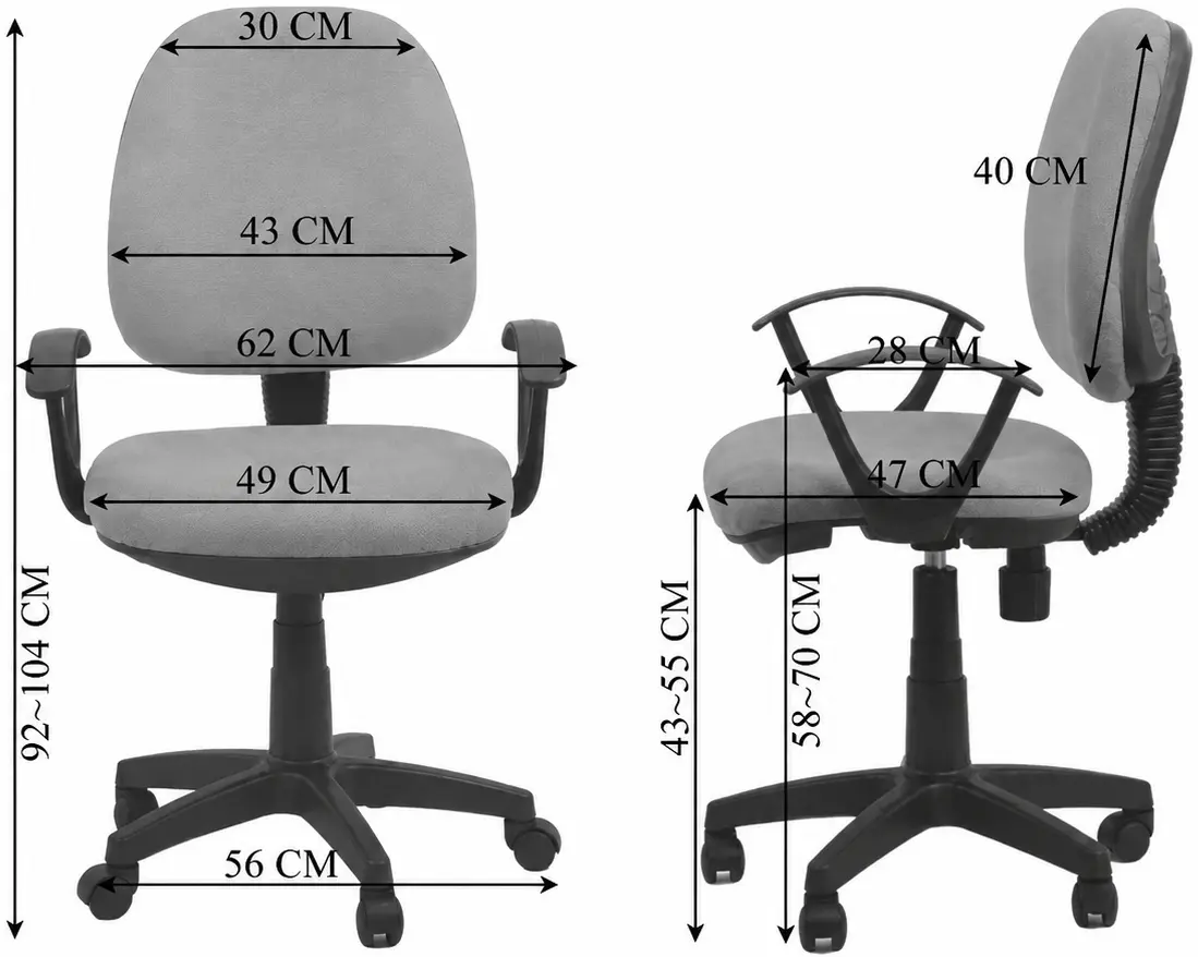 Кресло Prestige Chairs OFF 326 (Red) - 8