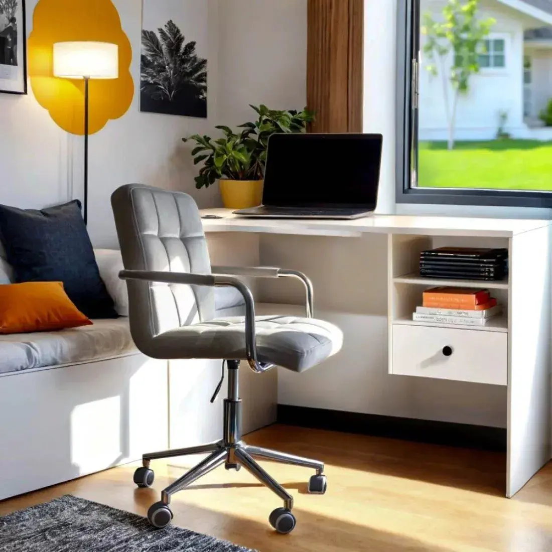 Кресло Prestige Chairs OFF 328V (Grey) - 7