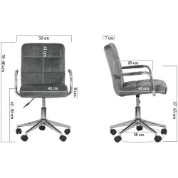Fotoliu Prestige Chairs OFF 328V (Pink) Thumb