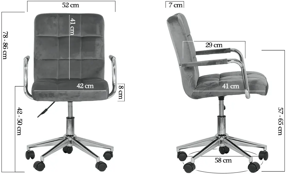 Fotoliu Prestige Chairs OFF 328V (Pink) - 4
