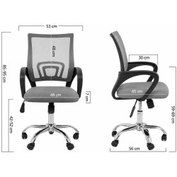 Кресло Prestige Chairs OFF 619 (Black) Thumb