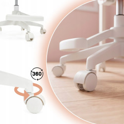 Кресло Springos HF0075 (White/Pink) Thumb
