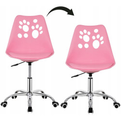 Fotoliu Springos Paws HF0038 (Pink) Thumb