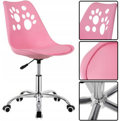 Fotoliu Springos Paws HF0038 (Pink) Thumb