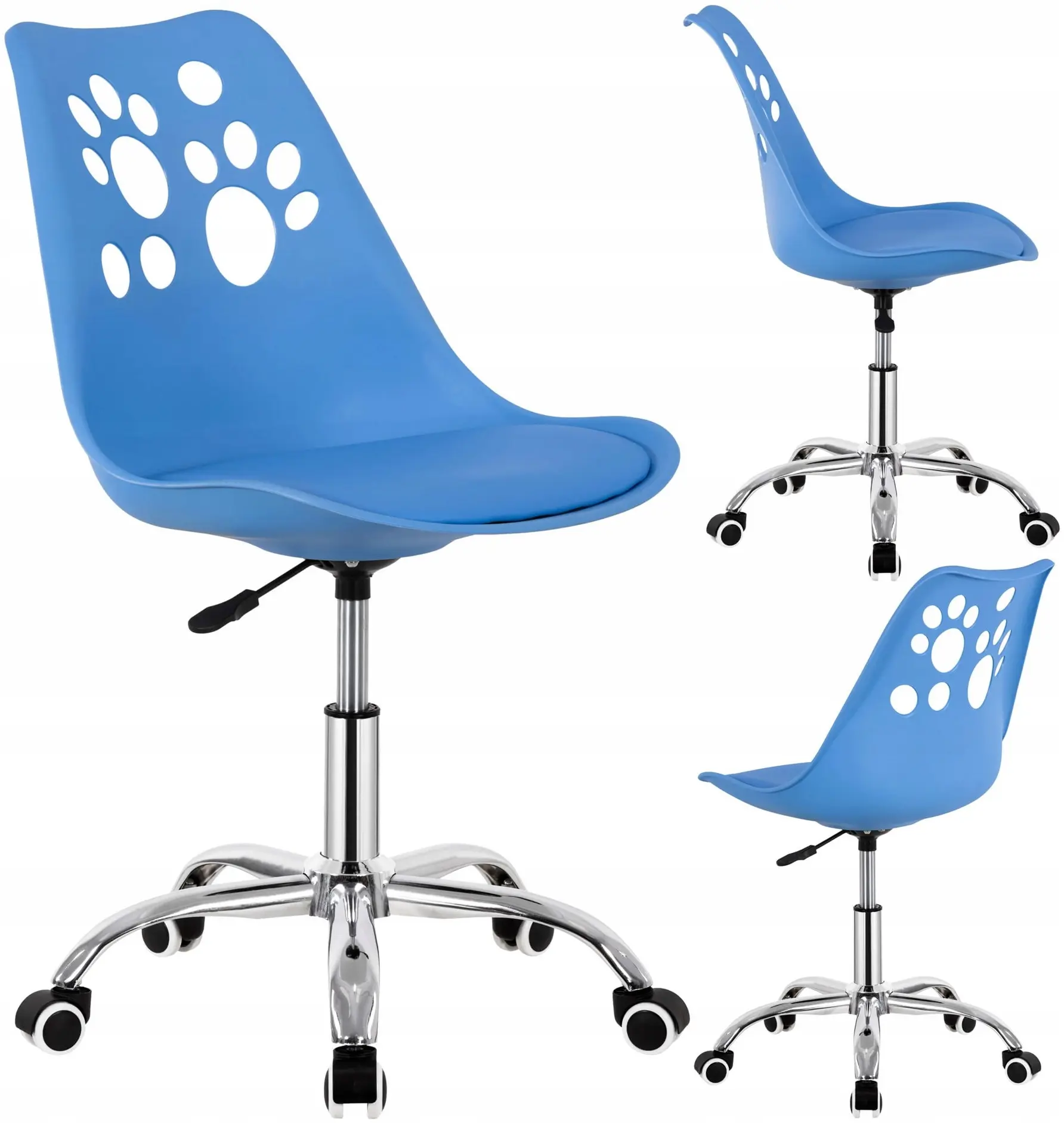 Fotoliu Springos Paws HF0039 (Blue) - 4