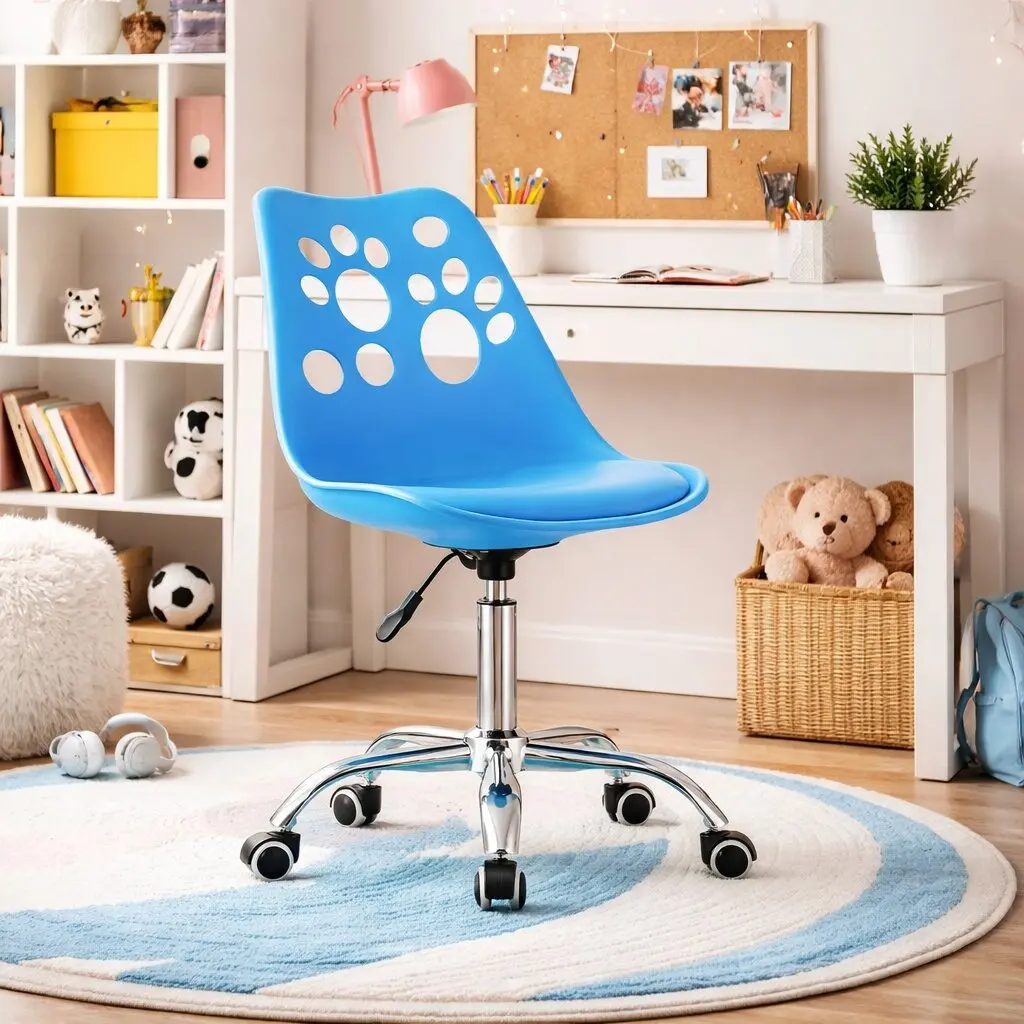 Fotoliu Springos Paws HF0039 (Blue)