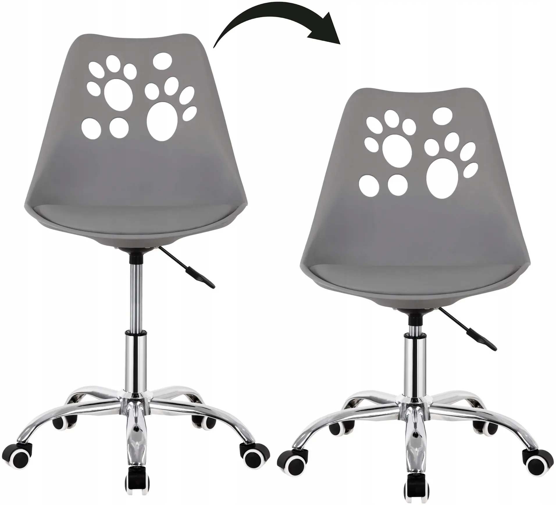 Fotoliu Springos Paws HF0041 (Grey) - 6