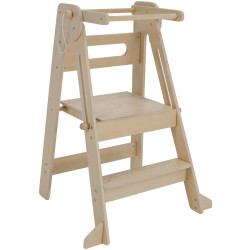 Детский табурет-стремянка Tempo Kondela Urian (Natural) Thumb