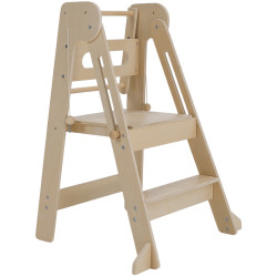 Детский табурет-стремянка Tempo Kondela Urian (Natural) Thumb