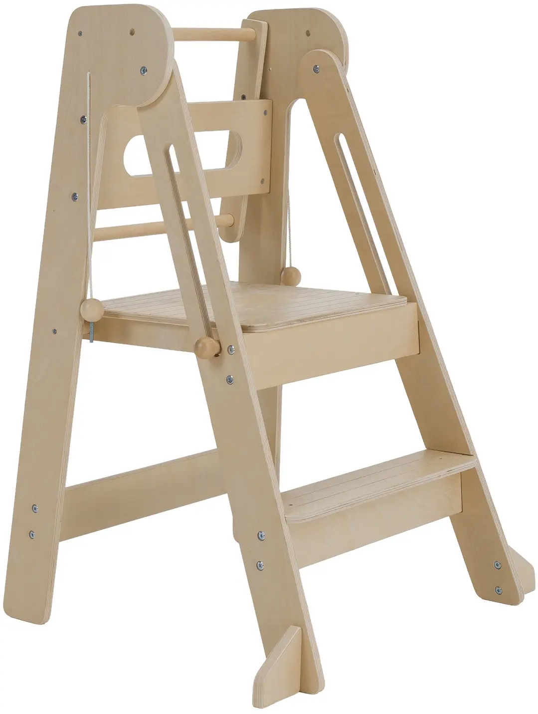 Детский табурет-стремянка Tempo Kondela Urian (Natural) - 3
