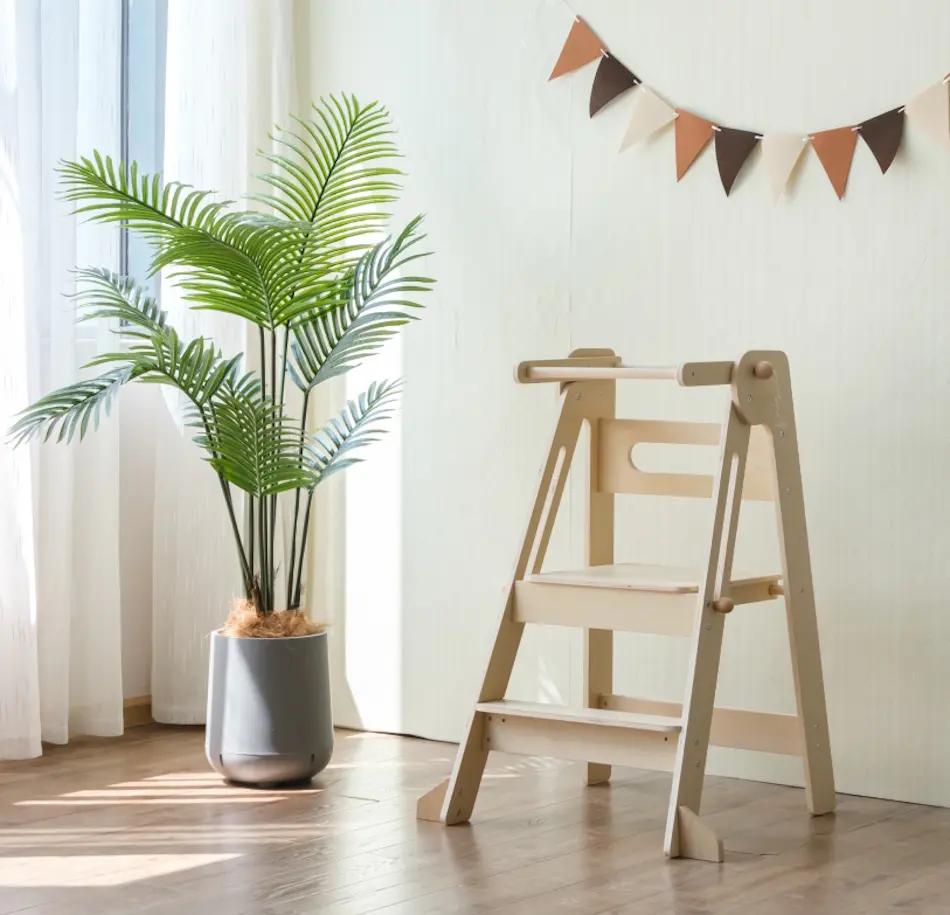 Детский табурет-стремянка Tempo Kondela Urian (Natural)