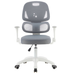 Fotoliu Tempo Kondela Lister (Grey/White) Thumb