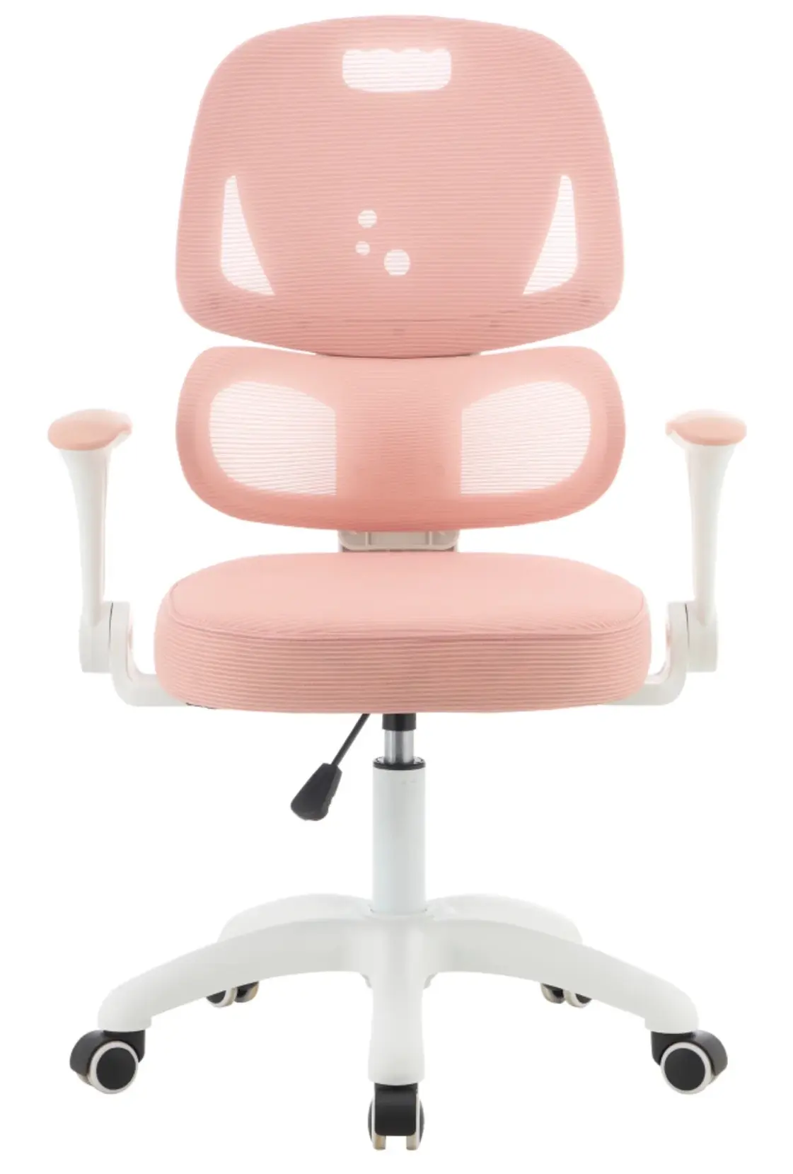 Fotoliu Tempo Kondela Lister (Pink/White) - 2